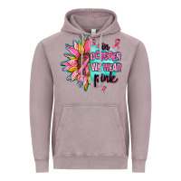 Vintage Zinc sunflower in october we wear pink Vintage Hoodie - AdoDesignShop
