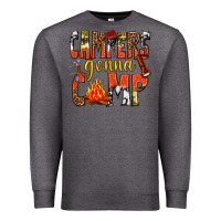 Charcoal Heather campers gonna camp western Premium Sweatshirt - texasbilliewilder