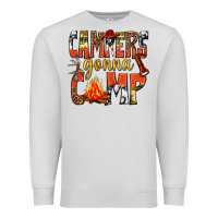 Dove Grey campers gonna camp western Premium Sweatshirt - texasbilliewilder