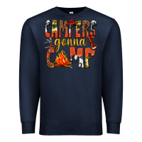 Navy campers gonna camp western Premium Sweatshirt - texasbilliewilder