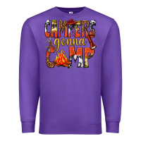 Purple campers gonna camp western Premium Sweatshirt - texasbilliewilder