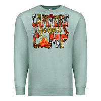 Seafoam campers gonna camp western Premium Sweatshirt - texasbilliewilder