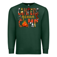 Sports Green campers gonna camp western Premium Sweatshirt - texasbilliewilder