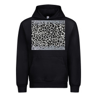 Black grey leopard Urban Hoodie - JahusDesignShop