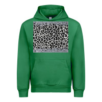 Emerald grey leopard Urban Hoodie - JahusDesignShop