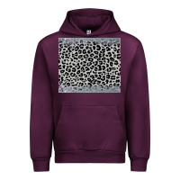 Mauve Wine grey leopard Urban Hoodie - JahusDesignShop