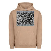 Pigment Burro grey leopard Urban Hoodie - JahusDesignShop