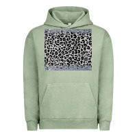 Pigment Oil Green grey leopard Urban Hoodie - JahusDesignShop