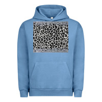 Pigment Pebble Blue grey leopard Urban Hoodie - JahusDesignShop