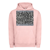 Pigment Salmon grey leopard Urban Hoodie - JahusDesignShop