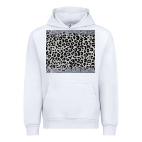White grey leopard Urban Hoodie - JahusDesignShop
