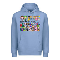 Colony Blue i love my job for all the little reasons Premium Hoodie - JahusDesignShop