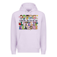Lilac i love my job for all the little reasons Premium Hoodie - JahusDesignShop