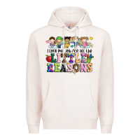 Pale Pink i love my job for all the little reasons Premium Hoodie - JahusDesignShop