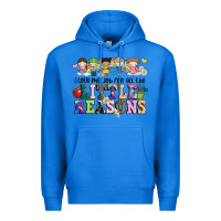 True Royal i love my job for all the little reasons Premium Hoodie - JahusDesignShop