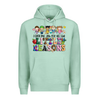 Seafoam i love my job for all the little reasons Premium Hoodie - JahusDesignShop