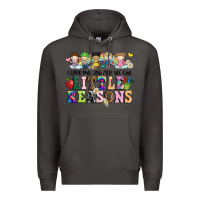 Smoke i love my job for all the little reasons Premium Hoodie - JahusDesignShop