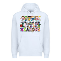 White i love my job for all the little reasons Premium Hoodie - JahusDesignShop