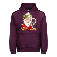 Mauve Wine santa coffee Urban Hoodie - JahusDesignShop