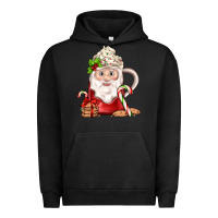 Pigment Black santa coffee Urban Hoodie - JahusDesignShop