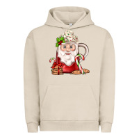 Pigment French Oak santa coffee Urban Hoodie - JahusDesignShop