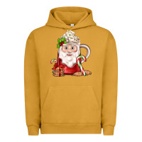 Pigment Peanut Butter santa coffee Urban Hoodie - JahusDesignShop