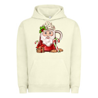Pigment Pistachio santa coffee Urban Hoodie - JahusDesignShop