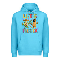 Ocean Blue let's fiesta taco Premium Hoodie - JahusDesignShop