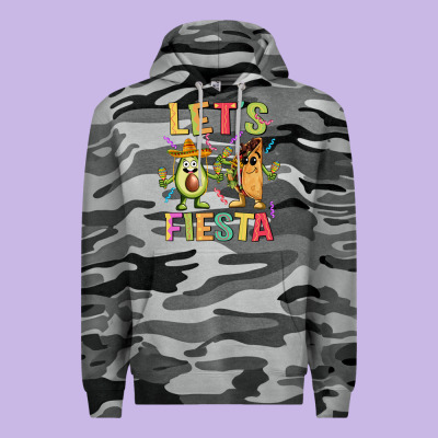 Let's Fiesta Taco Premium Hoodie Designed By Jahusdesignshop