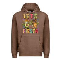 Chestnut let's fiesta taco Premium Hoodie - JahusDesignShop