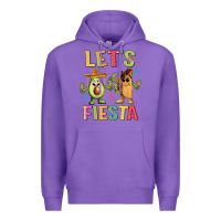 Purple let's fiesta taco Premium Hoodie - JahusDesignShop