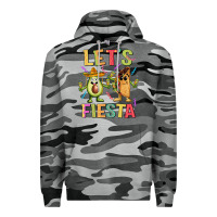 Slate Camo let's fiesta taco Premium Hoodie - JahusDesignShop