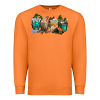 Carrot camping coffee cups Premium Sweatshirt - texasbilliewilder