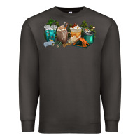 Smoke camping coffee cups Premium Sweatshirt - texasbilliewilder