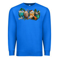 True Royal camping coffee cups Premium Sweatshirt - texasbilliewilder
