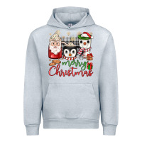 Heather Grey merry Christmas coffee Urban Hoodie - JahusDesignShop