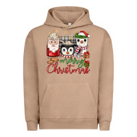 Pigment Burro merry Christmas coffee Urban Hoodie - JahusDesignShop