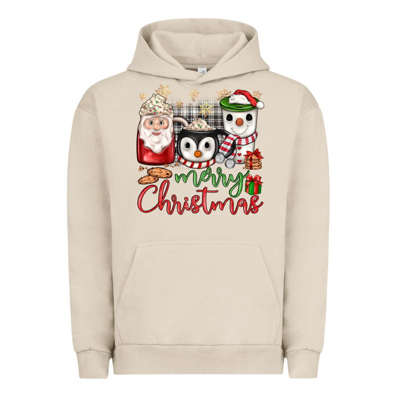 Merry Christmas Coffee Urban Hoodie by JahusDesignShop | Teevron