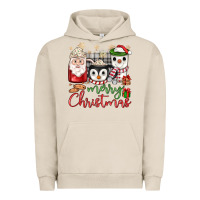 Pigment French Oak merry Christmas coffee Urban Hoodie - JahusDesignShop