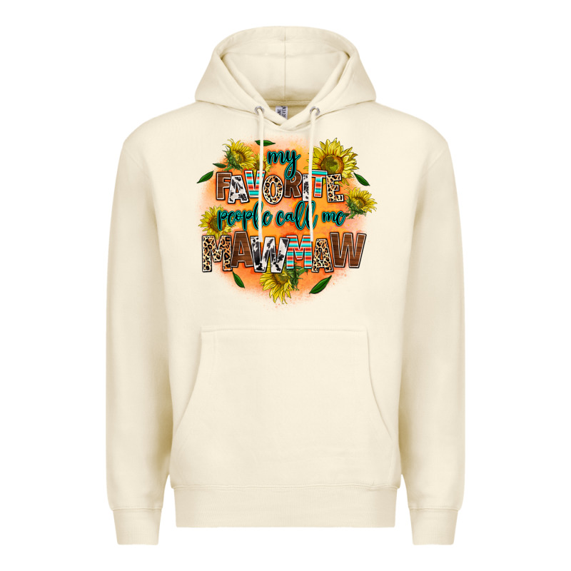 My Favorite People Call Me Mawmaw Premium Hoodie by AdoDesignShop | Teevron