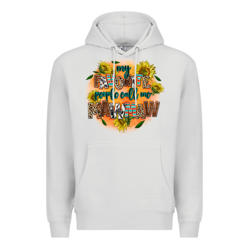 My Favorite People Call Me Mawmaw Premium Hoodie by AdoDesignShop | Teevron