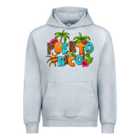 Heather Grey puerto rico Urban Hoodie - AdoDesignShop