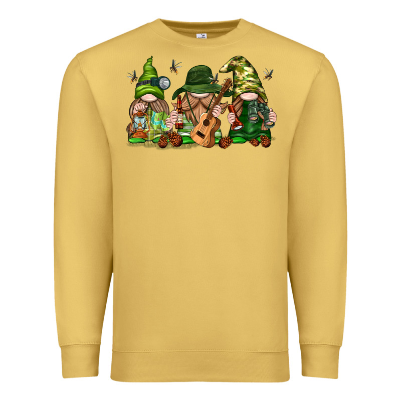Camping Gnomies Premium Sweatshirt by texasbilliewilder | Teevron