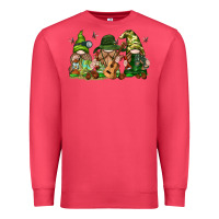 Cardinal camping gnomies Premium Sweatshirt - texasbilliewilder