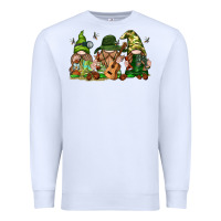 White camping gnomies Premium Sweatshirt - texasbilliewilder