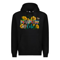 Black mawmaw life Premium Hoodie - AdoDesignShop
