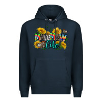 Navy mawmaw life Premium Hoodie - AdoDesignShop