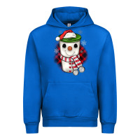 Cobalt Christmas snowman coffee Urban Hoodie - JahusDesignShop