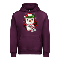 Mauve Wine Christmas snowman coffee Urban Hoodie - JahusDesignShop