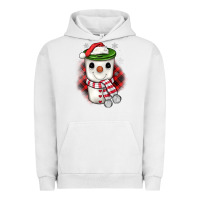 Pigment Lunar Rock Christmas snowman coffee Urban Hoodie - JahusDesignShop